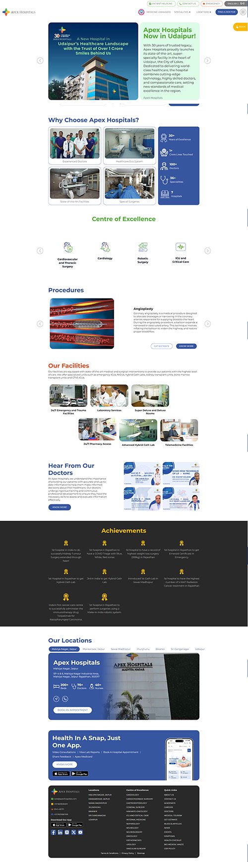 Apex hospitals