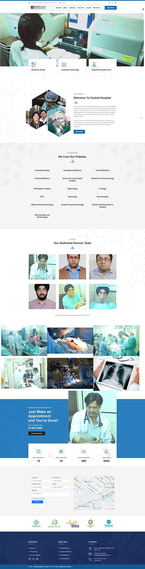 Central hospital west Delhi