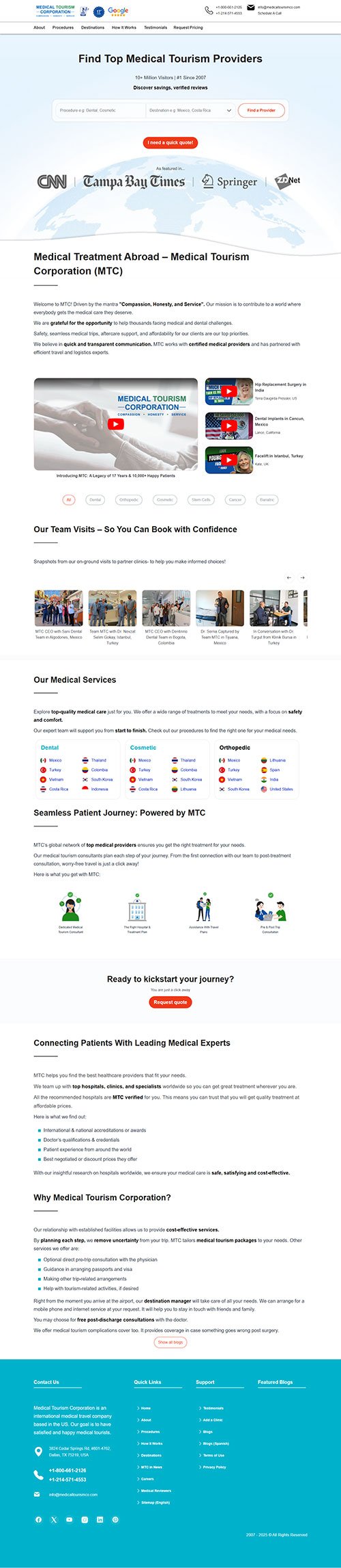 Medical tourism corporation