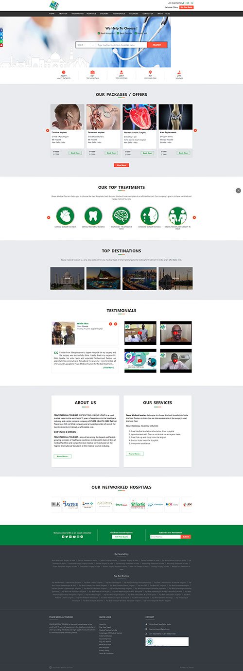 Peace medical tourism